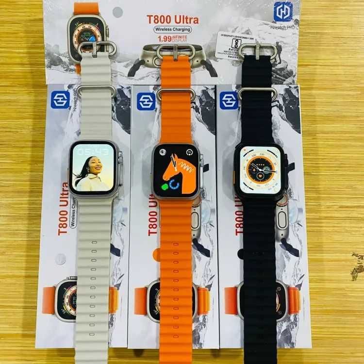 T800Ultra Smart Watch Series Bluetooth Call Smartwatch With Ocean Strap Wireless Charging Best Battery Timing preview 4