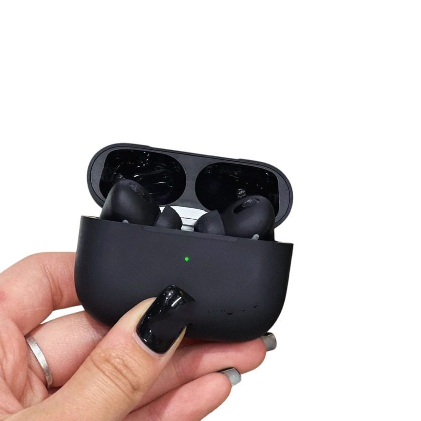 Black AirPods Pro 2 Wireless Bluetooth Earbuds With Charging Case preview 6