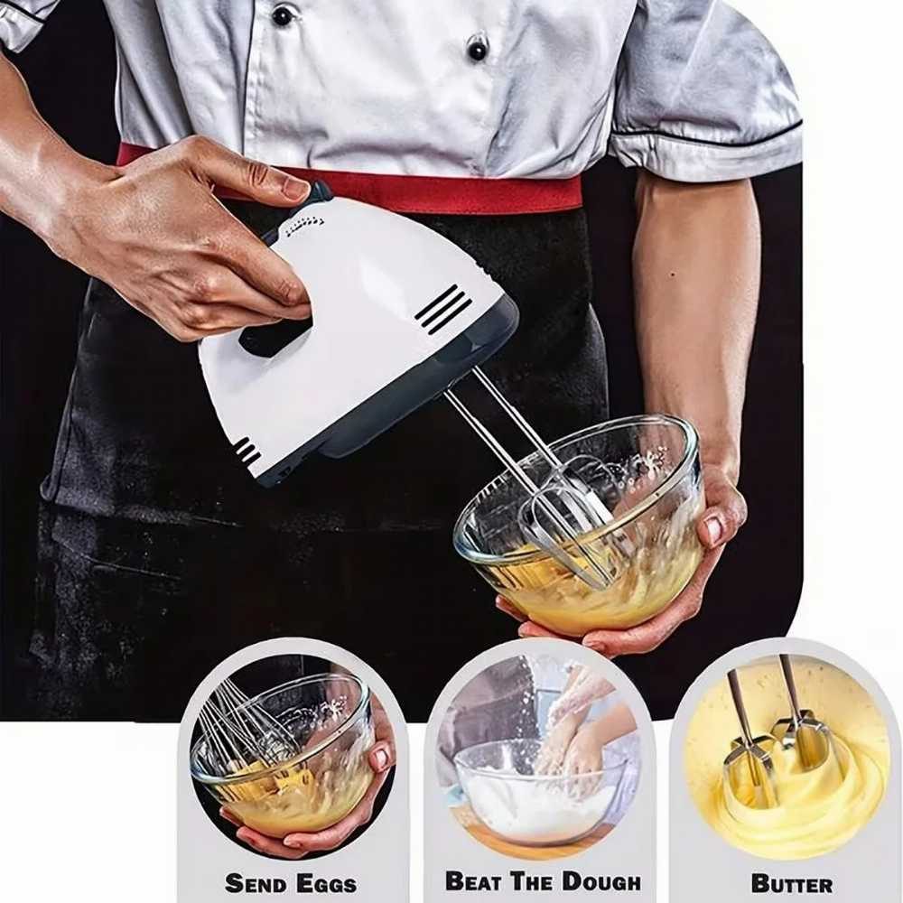 Handheld Electric Egg Beater Mini Automatic Mixer for Egg White And Cream with EU/US Plug Household Kitchen Tool preview 5