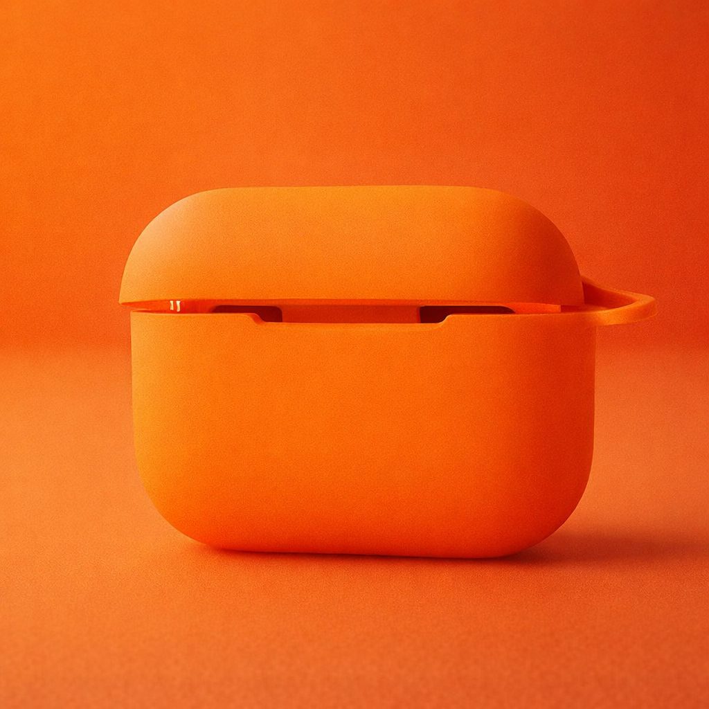Pro 2 Wireless Earbuds with Orange Protective Silicon Case – True Wireless Bluetooth Earphones preview 5