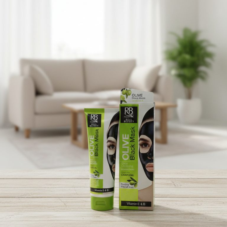 RB Cosmetics Real Beauty Olive & Charcoal Black Peel‑Off Mask | Deep Cleansing & Purifying Care | Original preview 4