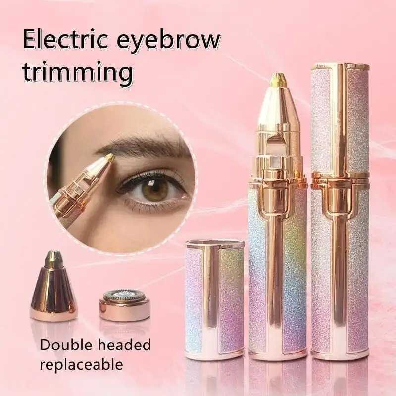 2-in-1 Rechargeable Eyebrow & Facial Hair Trimmer preview 5