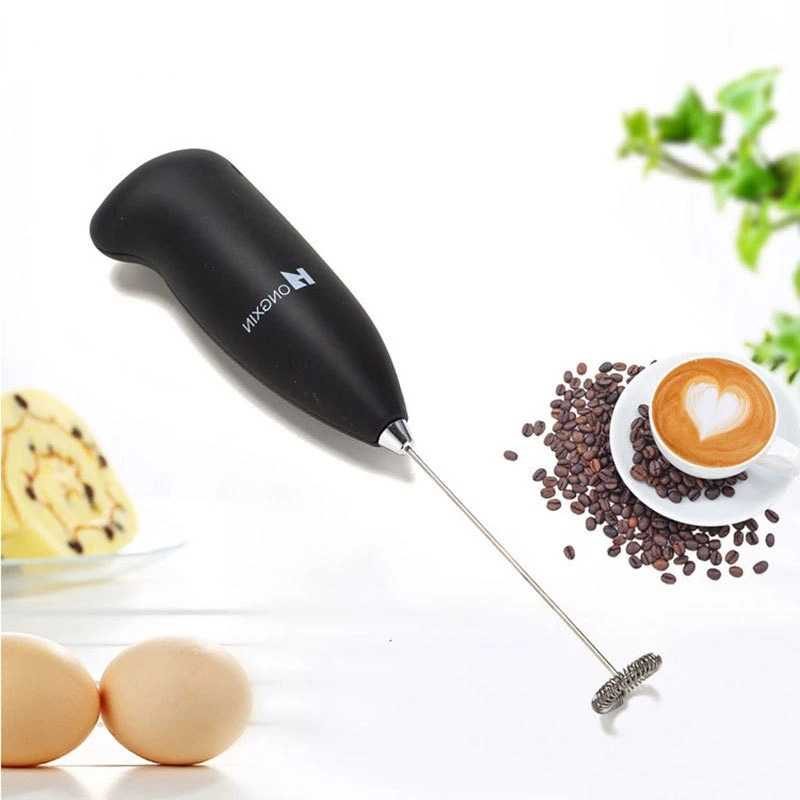 Milk Frother Handheld Mini Electric Foamer Coffee Maker Egg Beater for Cappuccino Stirrer Portable Blender Kitchen Whisk Tools preview 2
