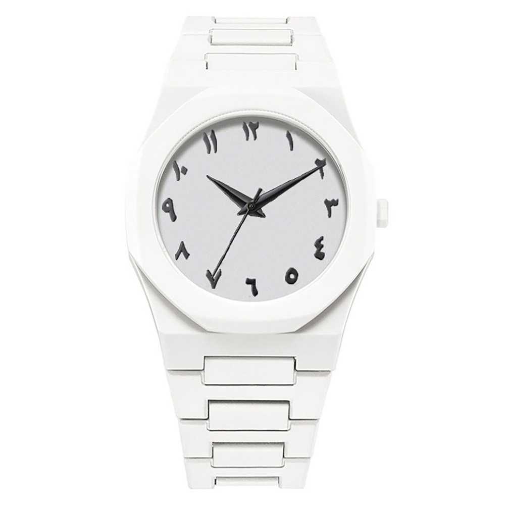 White Arabic Aura Watch For Men or woman - smart whit aura watch Aura Watch With Arabic Dial - Stylish Watch For Men - Aura Watch For Boys - Arabic Aura Watch For Occasion preview 4