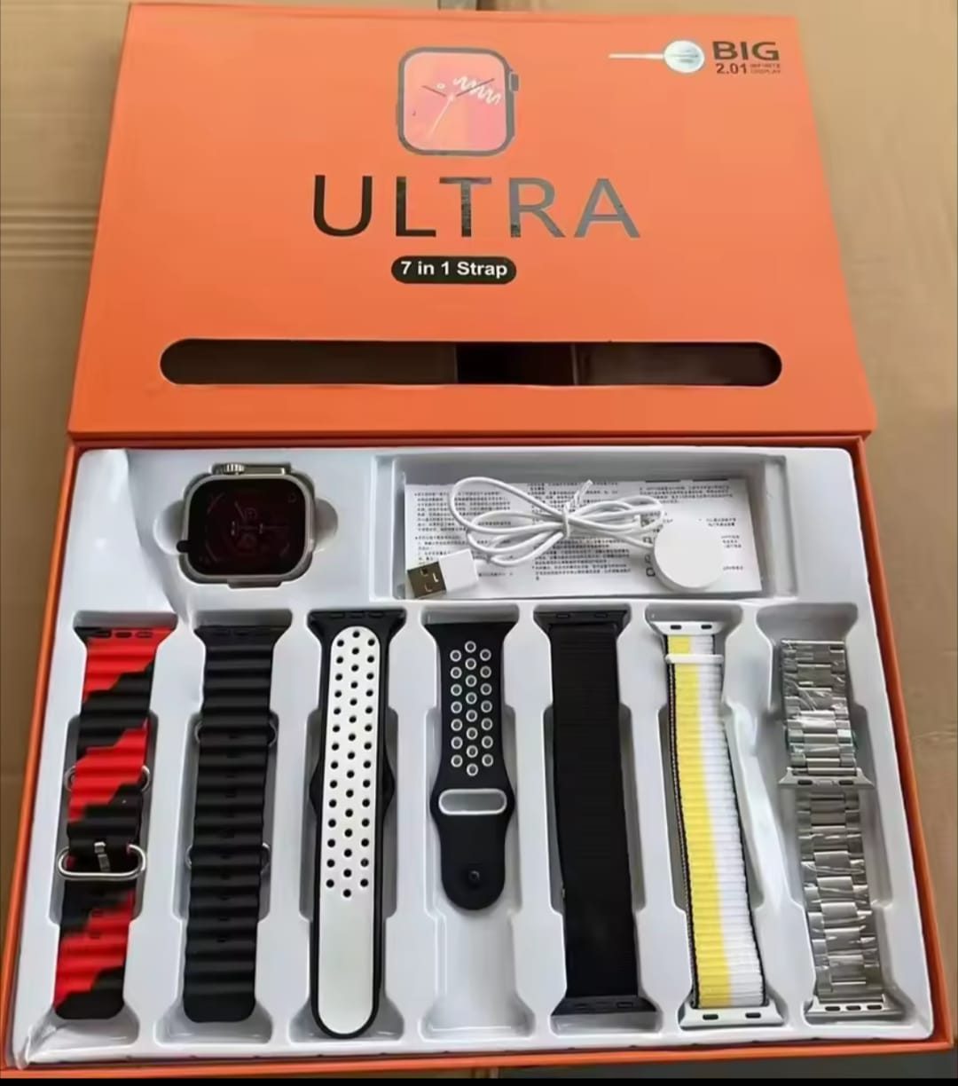 AirPods Pro 2 + Ultra 7-in-1 Smartwatch Combo | Premium Sound & Style Deal preview 3